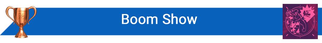 تروفی Boom Show