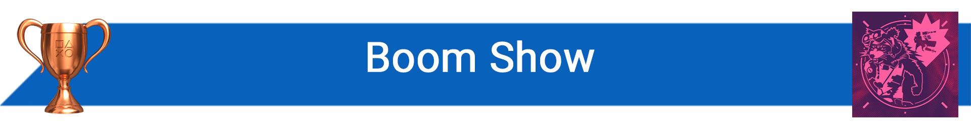 تروفی Boom Show