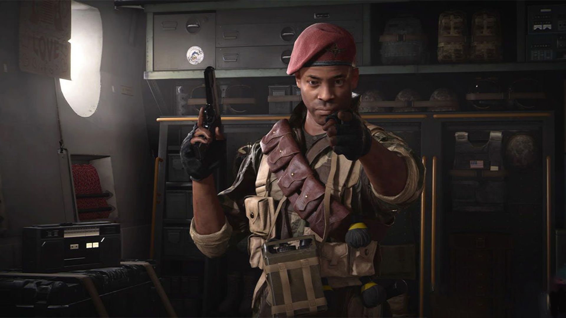 یکی از کاراکترهای بازی Call of Duty: Vanguard