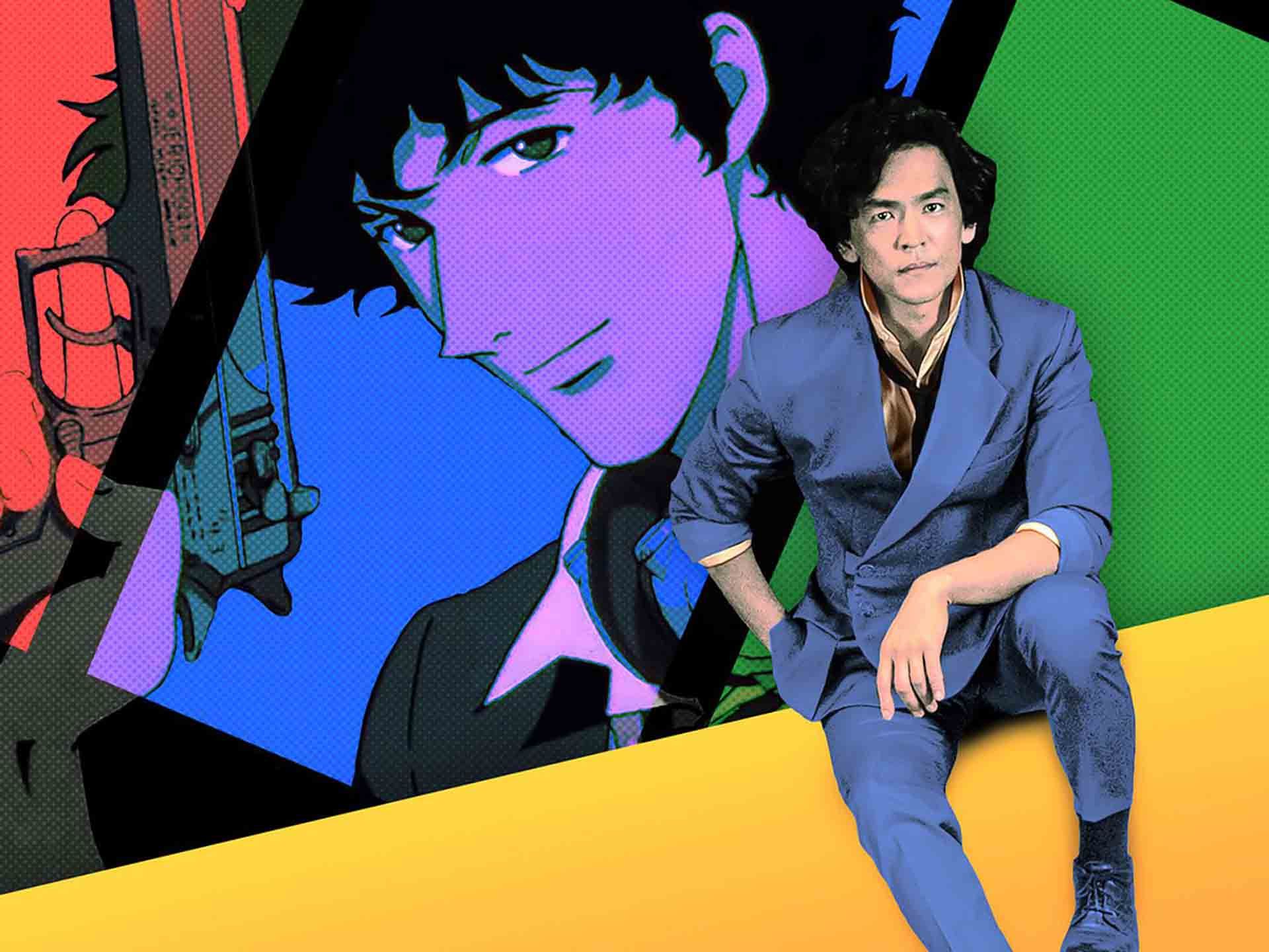 چو و شخصیت‌اش در انیمه در نمایی از سریال بی‌باپ گاوچران