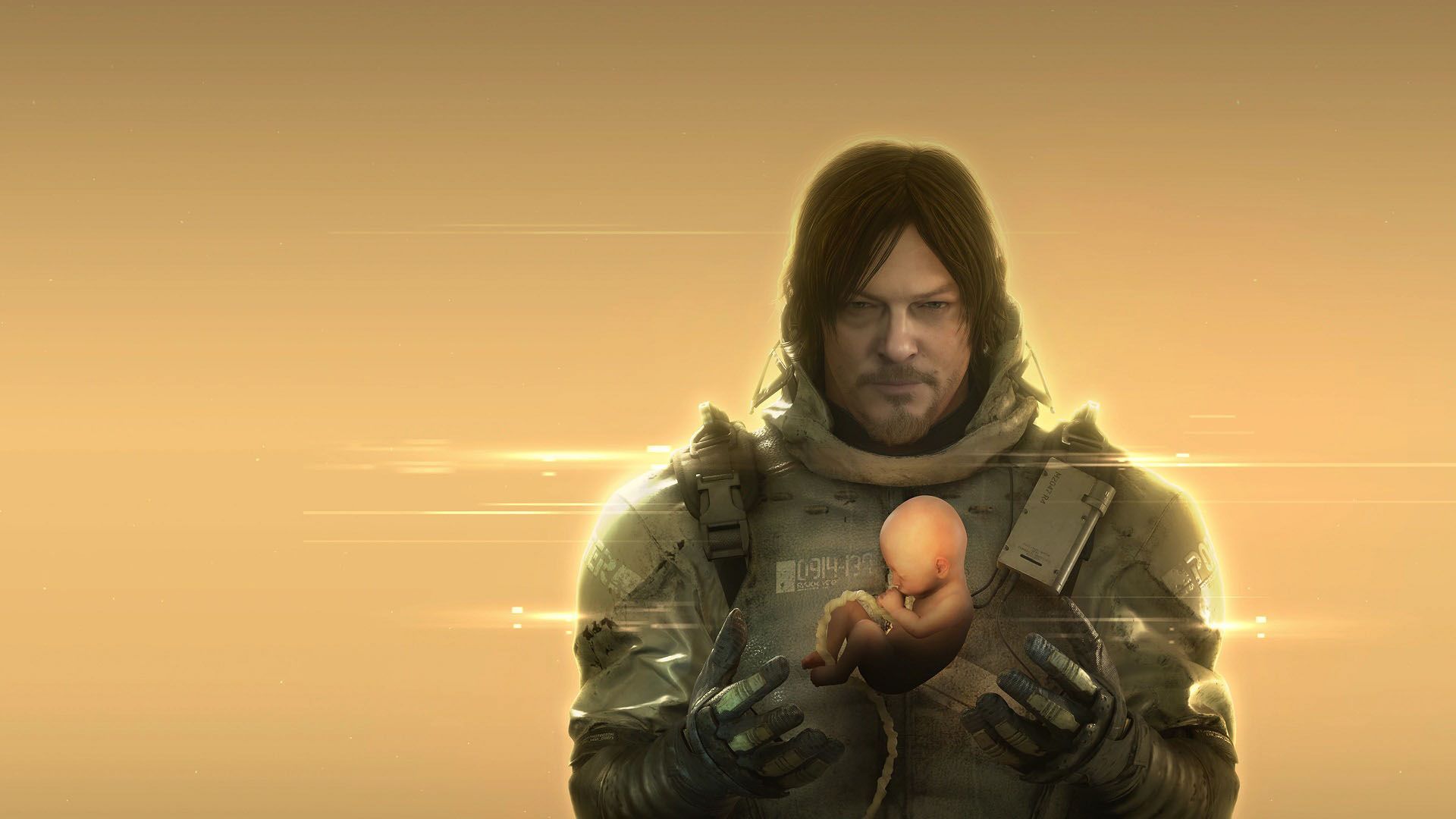 سم پورتر بریجز همراه BB در بازی Death Stranding: Director's Cut