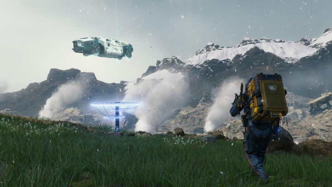 سم پورتر بریجز در محیط نسخه کارگردان Death Stranding