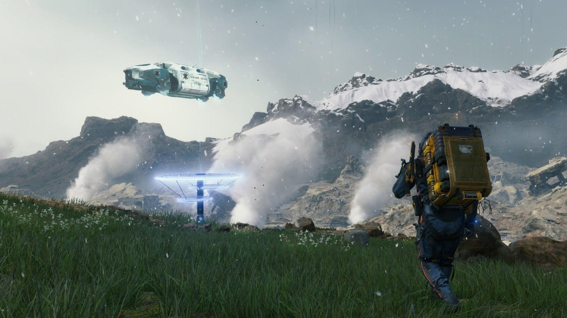 سم پورتر بریجز در محیط نسخه کارگردان Death Stranding