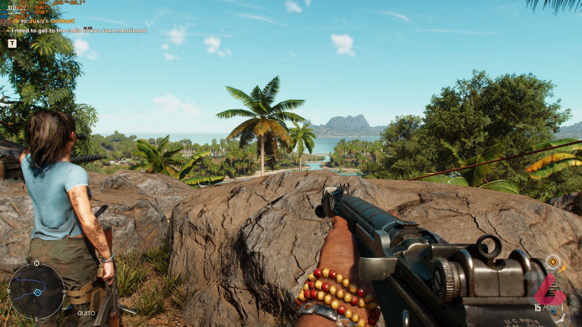 تنظیمات گرافیکی ULTRA در بازی Far Cry 6