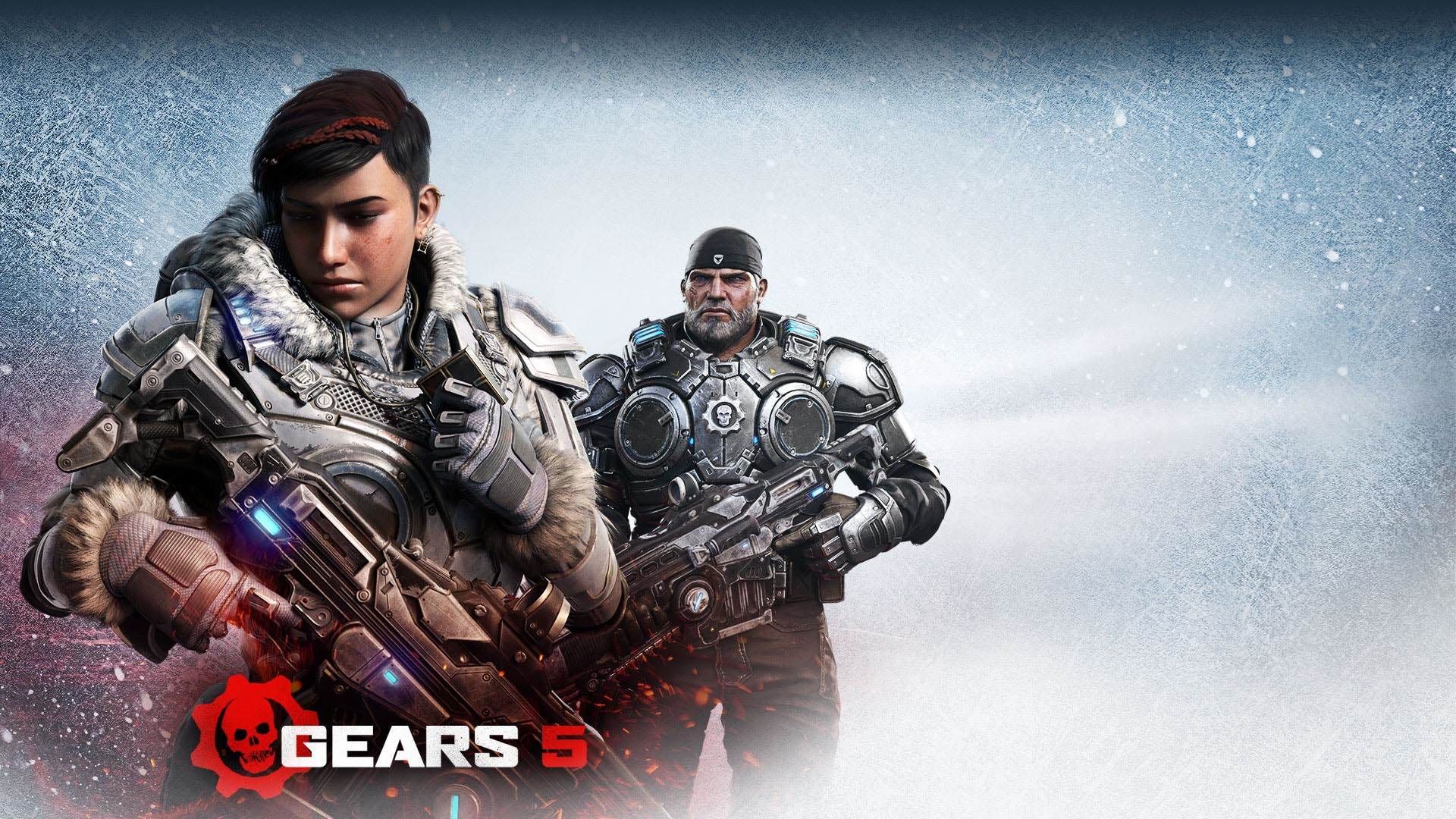 کیت و مارکوس در بازی Gears 5