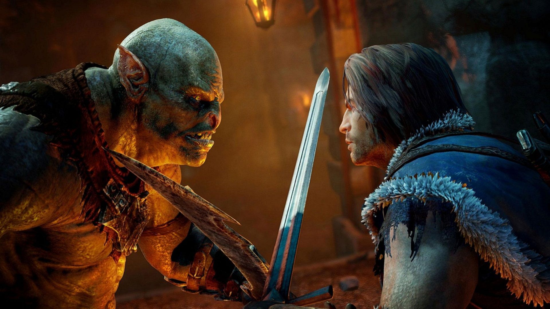 مواجهه با دشمنان بازی در Shadow of Mordor