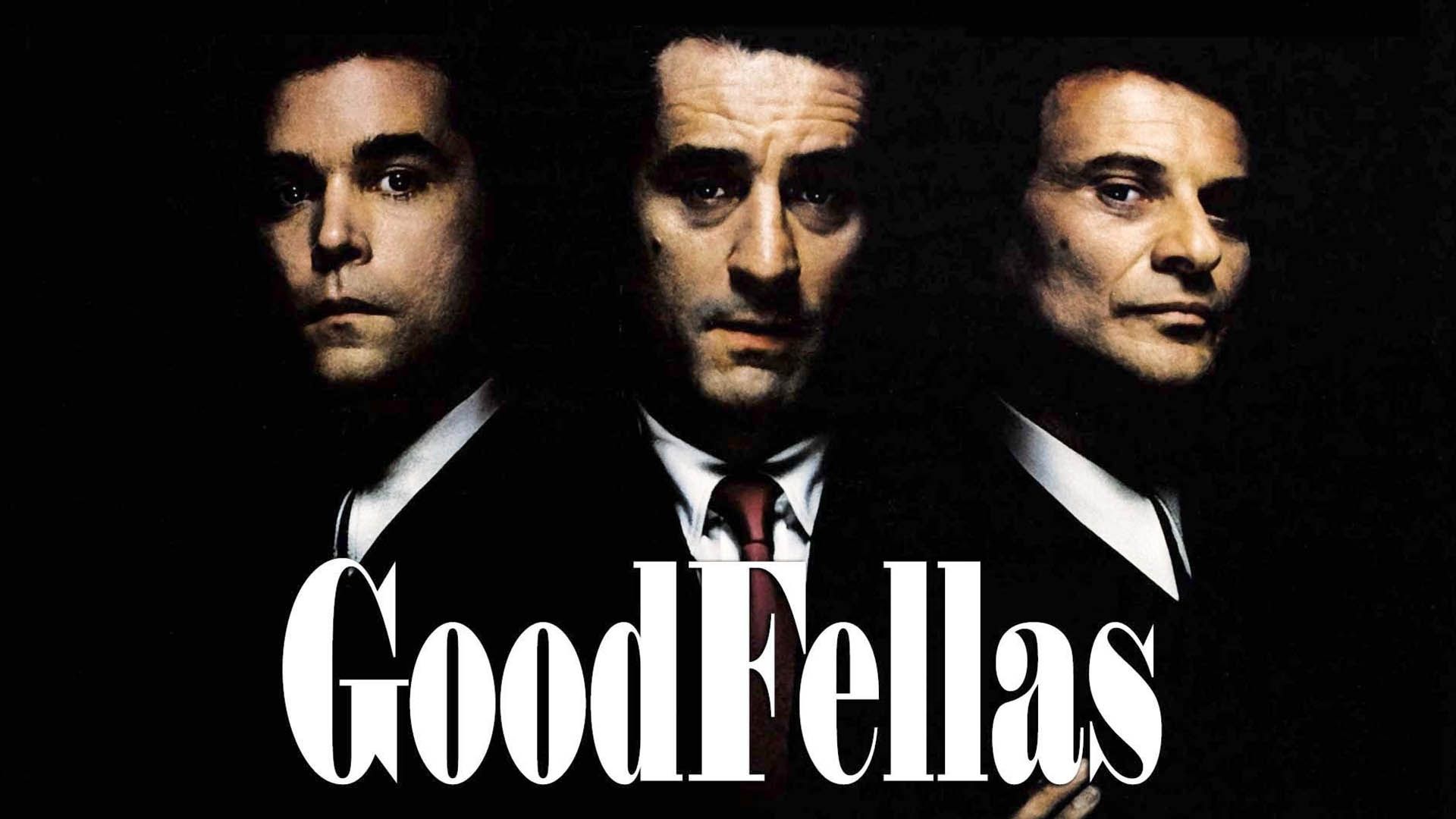رابرت دنیرو جو پشی ری لیوتا در کاور  فیلم Goodfellas