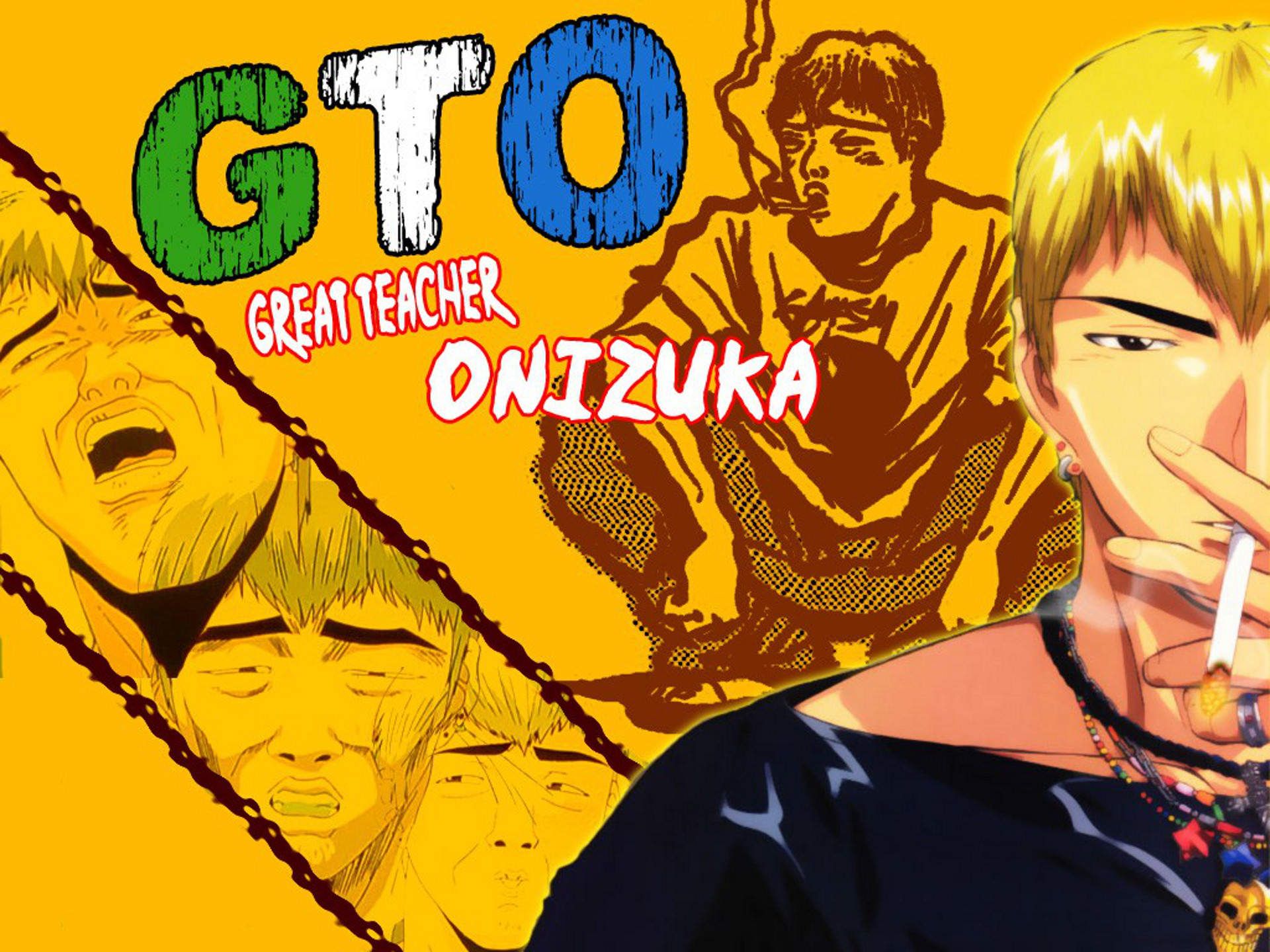 اونیزوکا در انیمه GTO / Great Teacher Onizuka