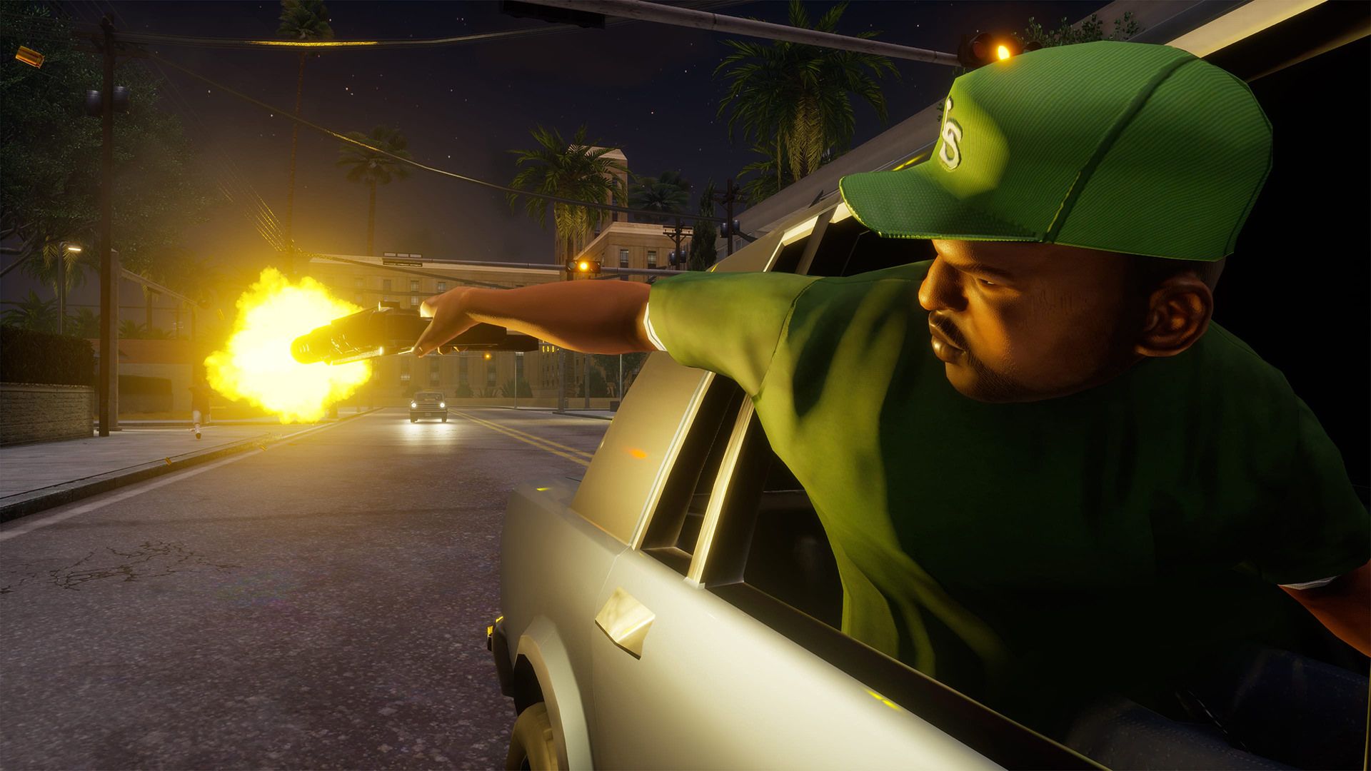 شلیک حین رانندگی در ریمستر Grand Theft Auto: The Trilogy 