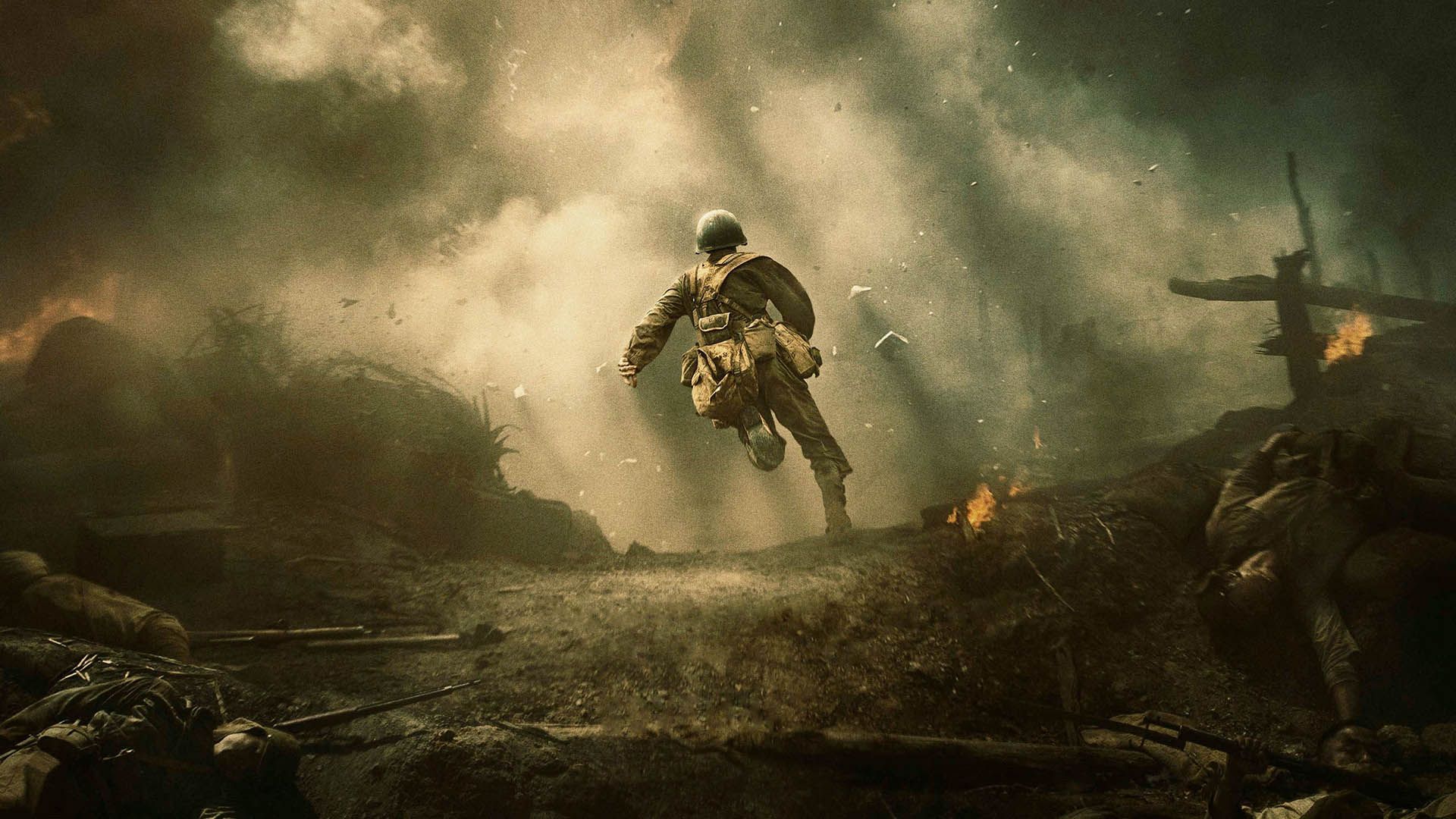 پوستر سینمایی فیلم فیلم Hacksaw Ridge با نقش آفرینی اندرو گارفیلد