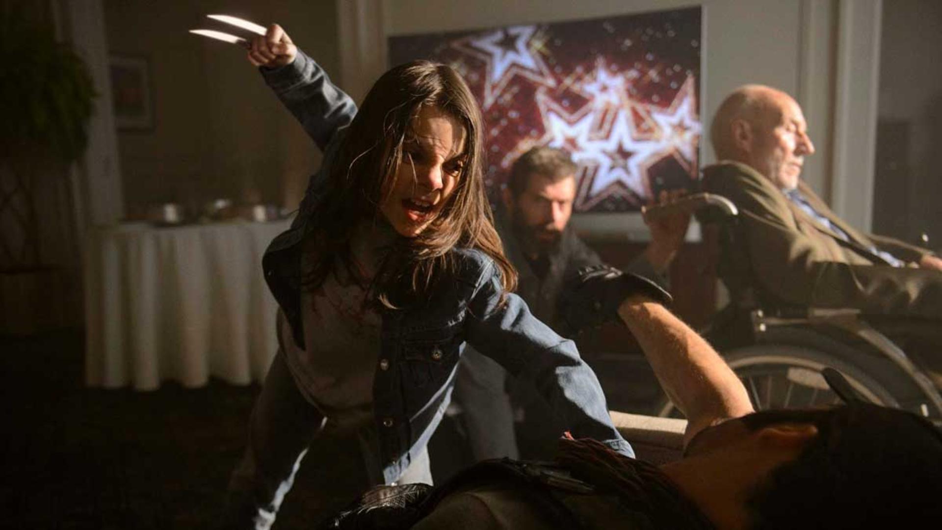 خشم فراوان دختربچه در فیلم Logan، محصول سال ۲۰۱۷ میلادی