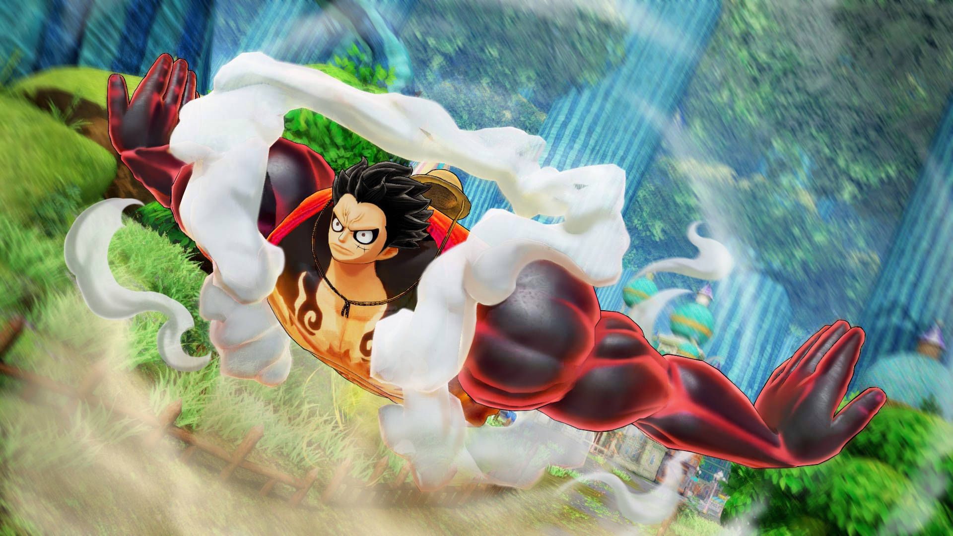 مبارزه یکی از کاراکترهای بازی One Piece Pirate Warriors 4 