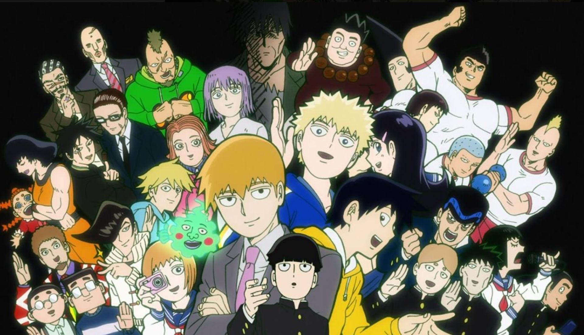 کاراکترهای انیمه موب سایکو 100 / Mob Psycho 100