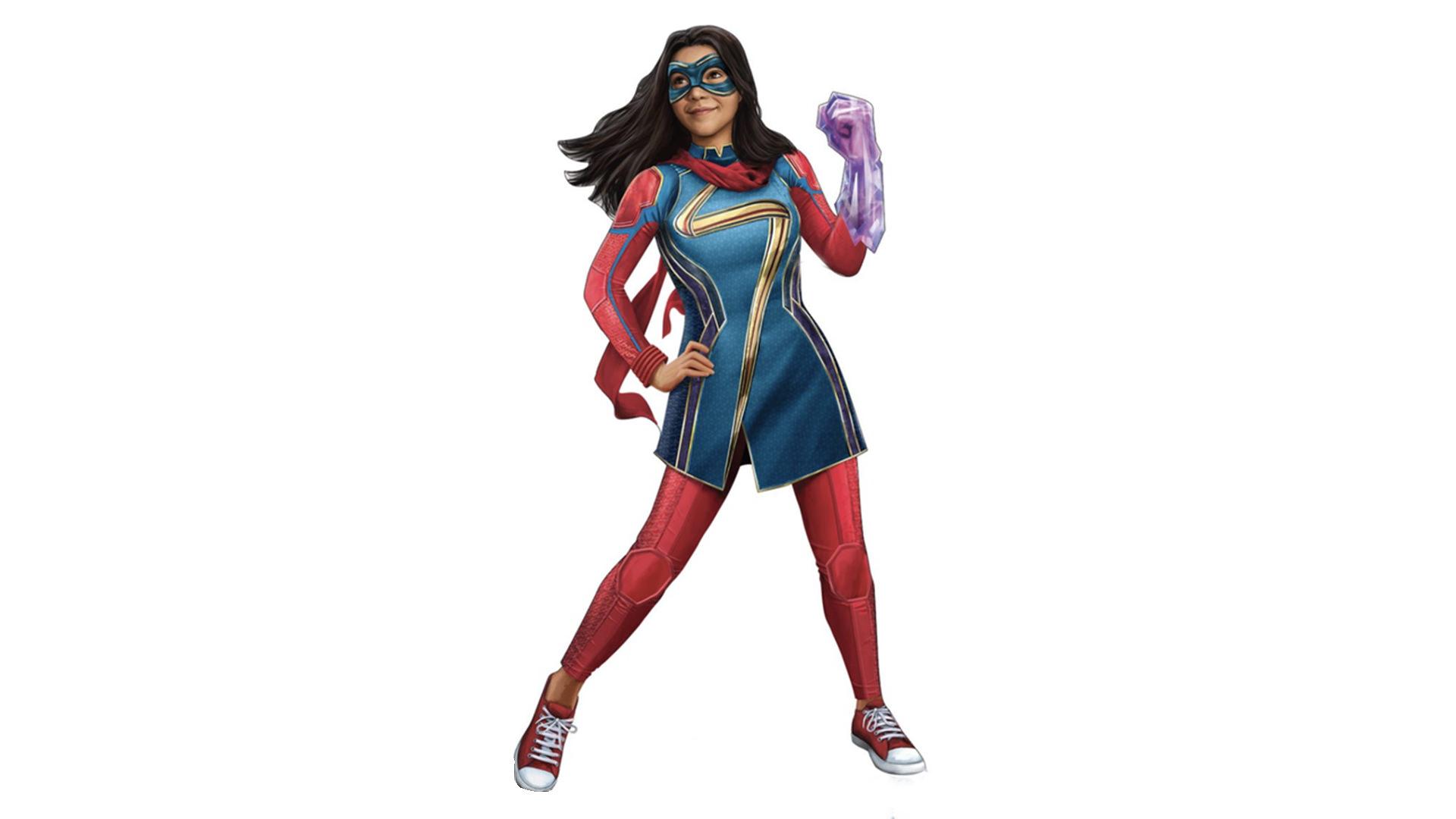 طرح کامل لباس خانم مارول در سریال Ms. Marvel