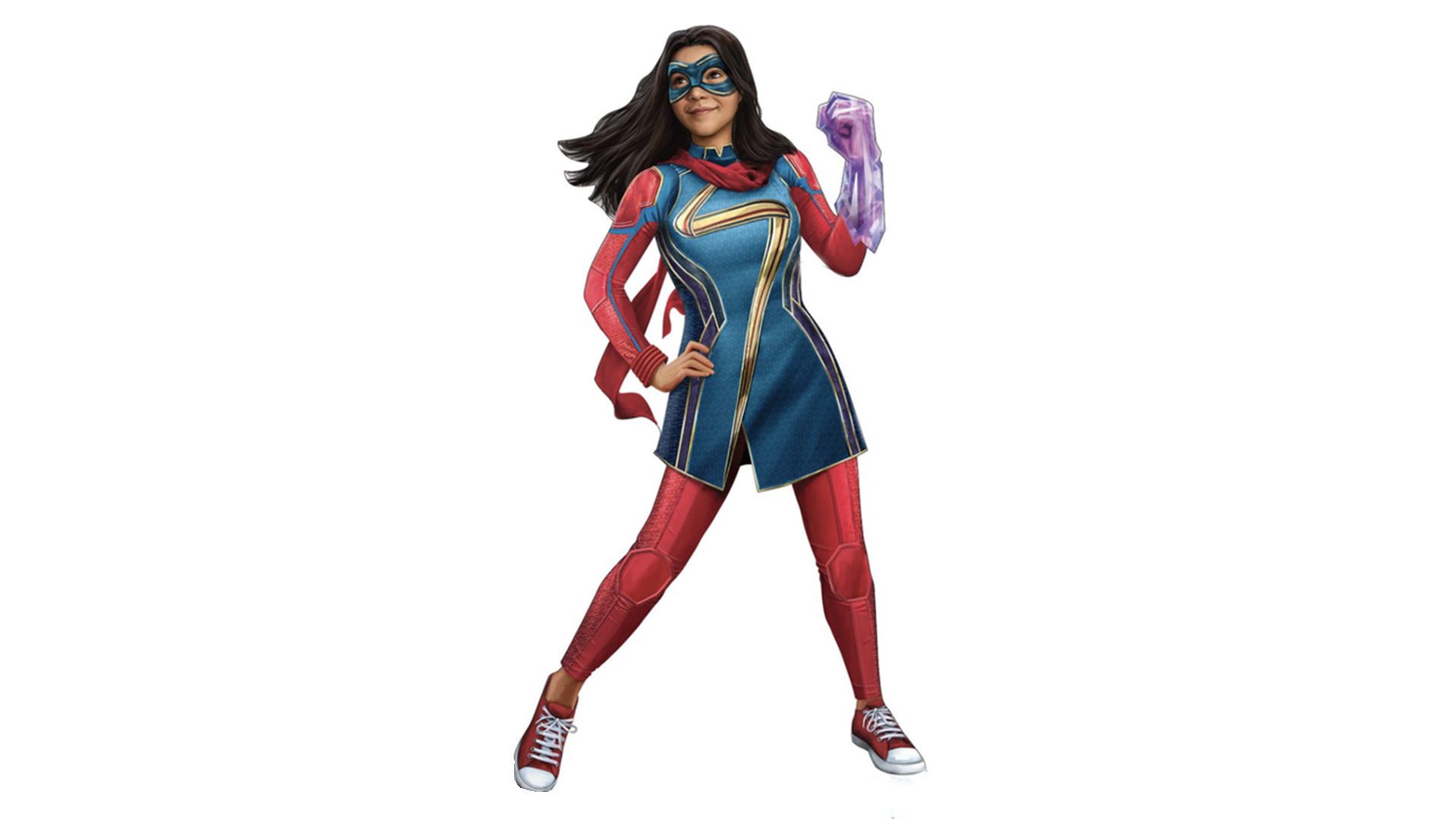 طرح کامل لباس خانم مارول در سریال Ms. Marvel