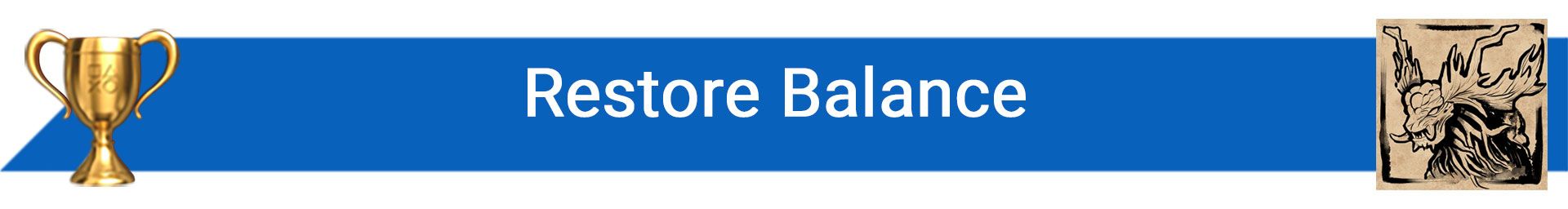 تروفی Restore Balance