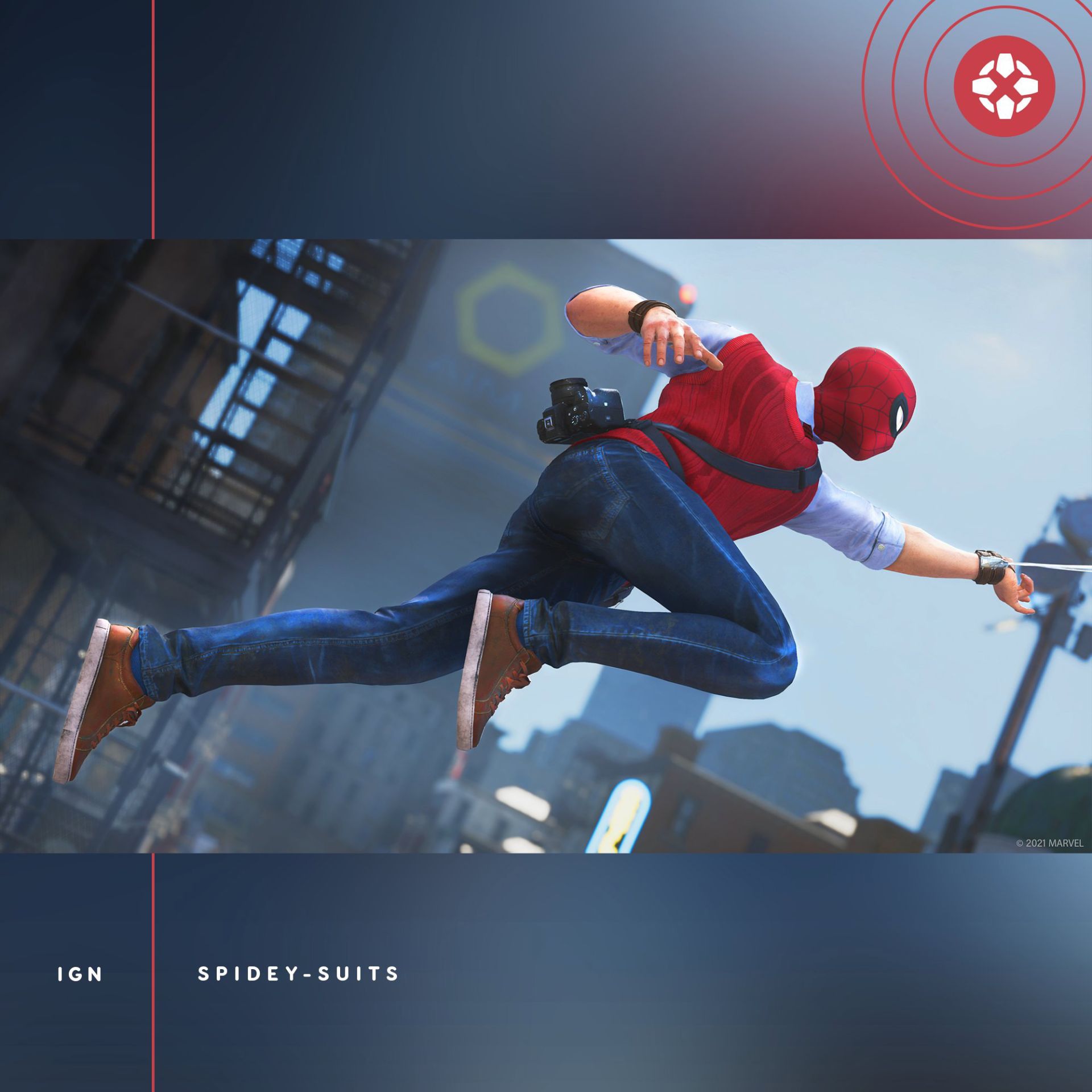 لباس مرد عنکبوتی در بازی Marvel’s Avengers