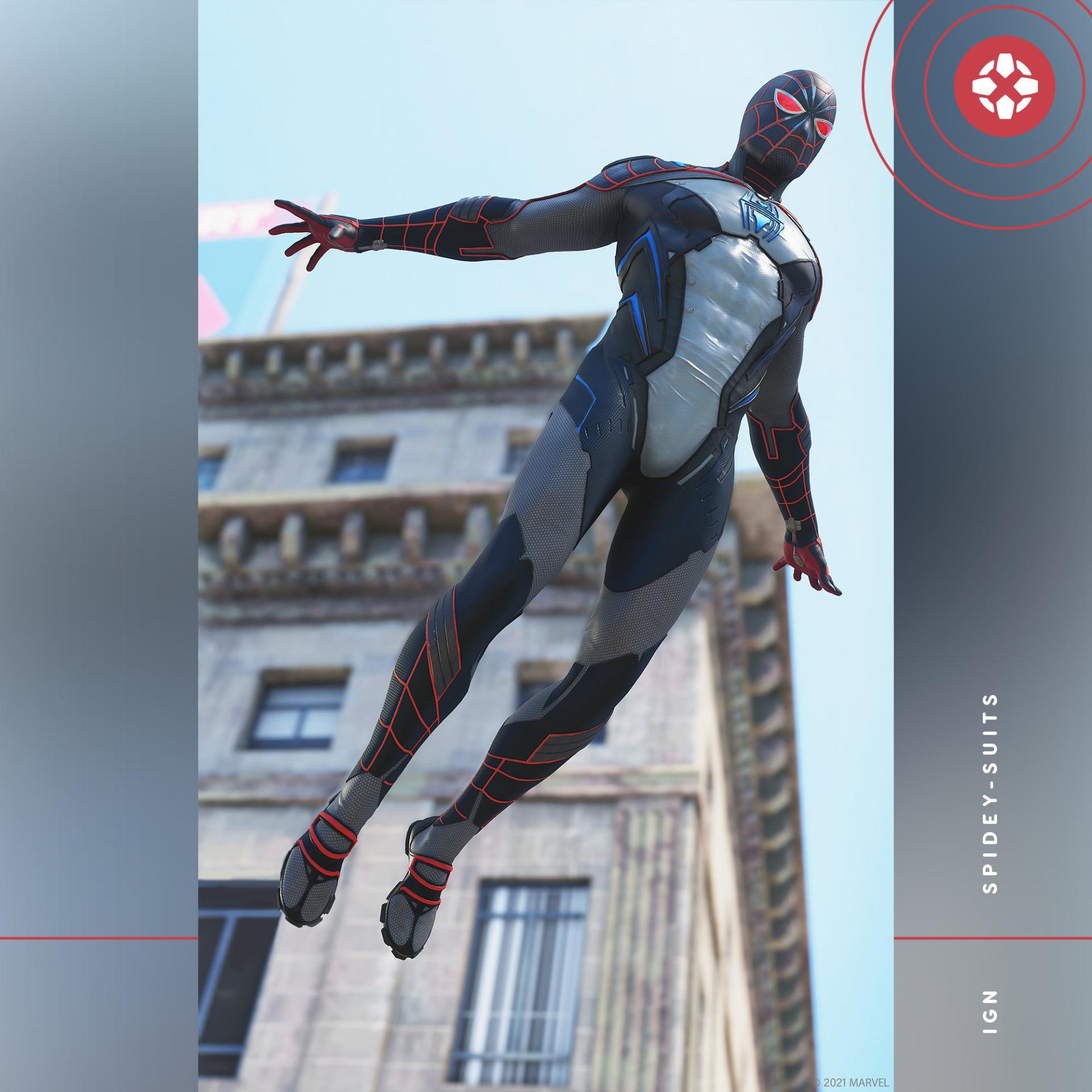 لباس مرد عنکبوتی در بازی Marvel’s Avengers