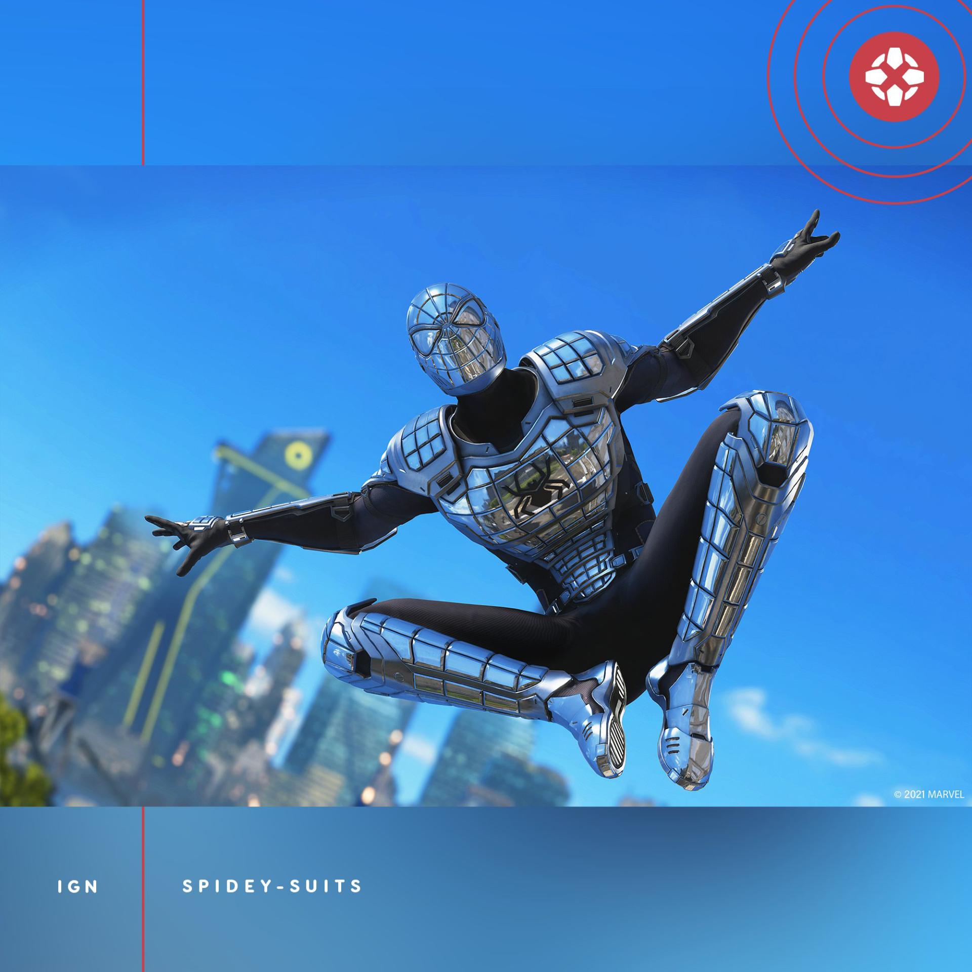 لباس مرد عنکبوتی در بازی Marvel’s Avengers