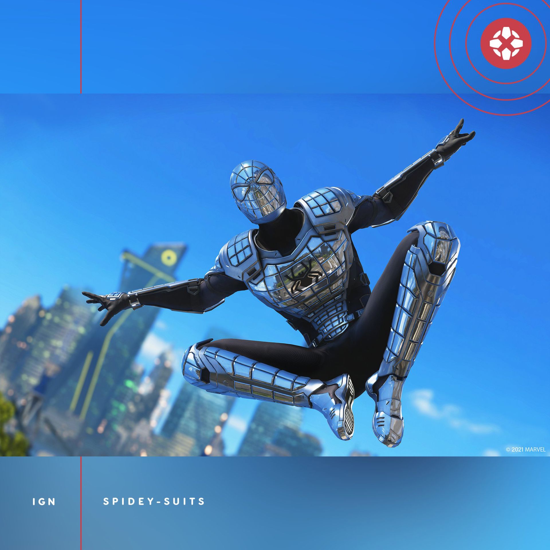لباس مرد عنکبوتی در بازی Marvel’s Avengers
