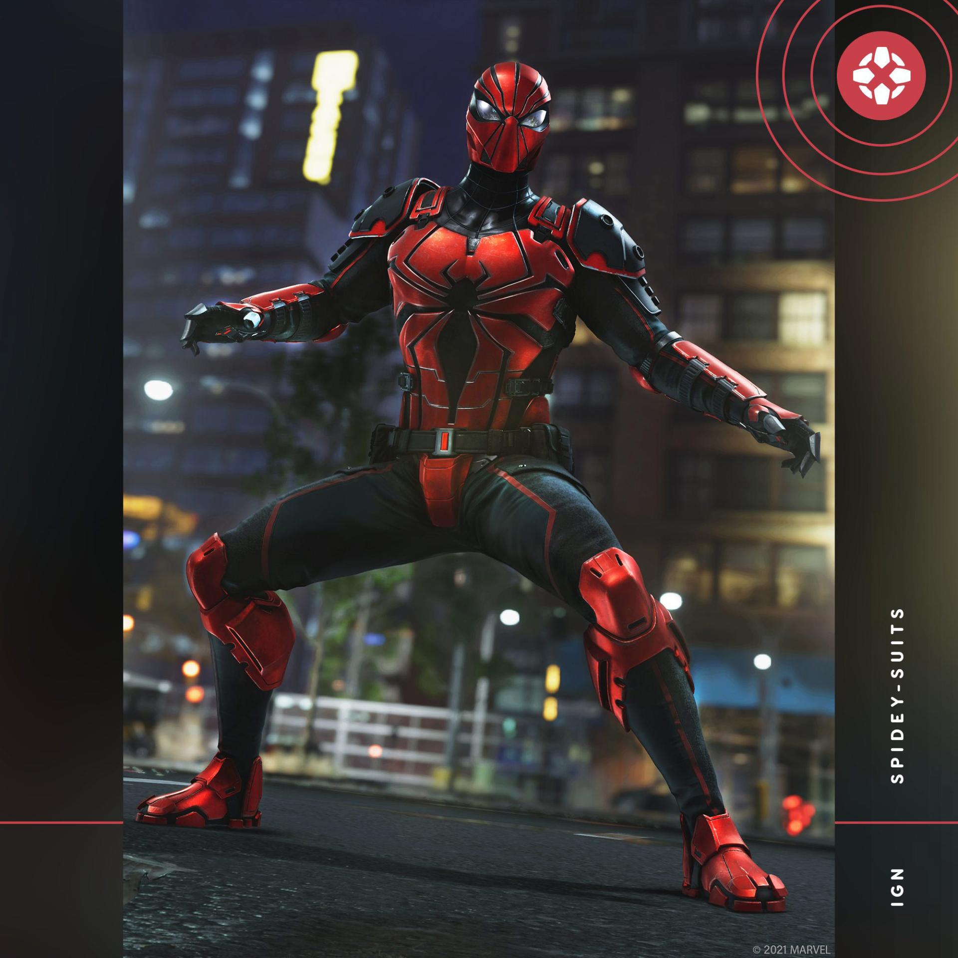 لباس مرد عنکبوتی در بازی Marvel’s Avengers