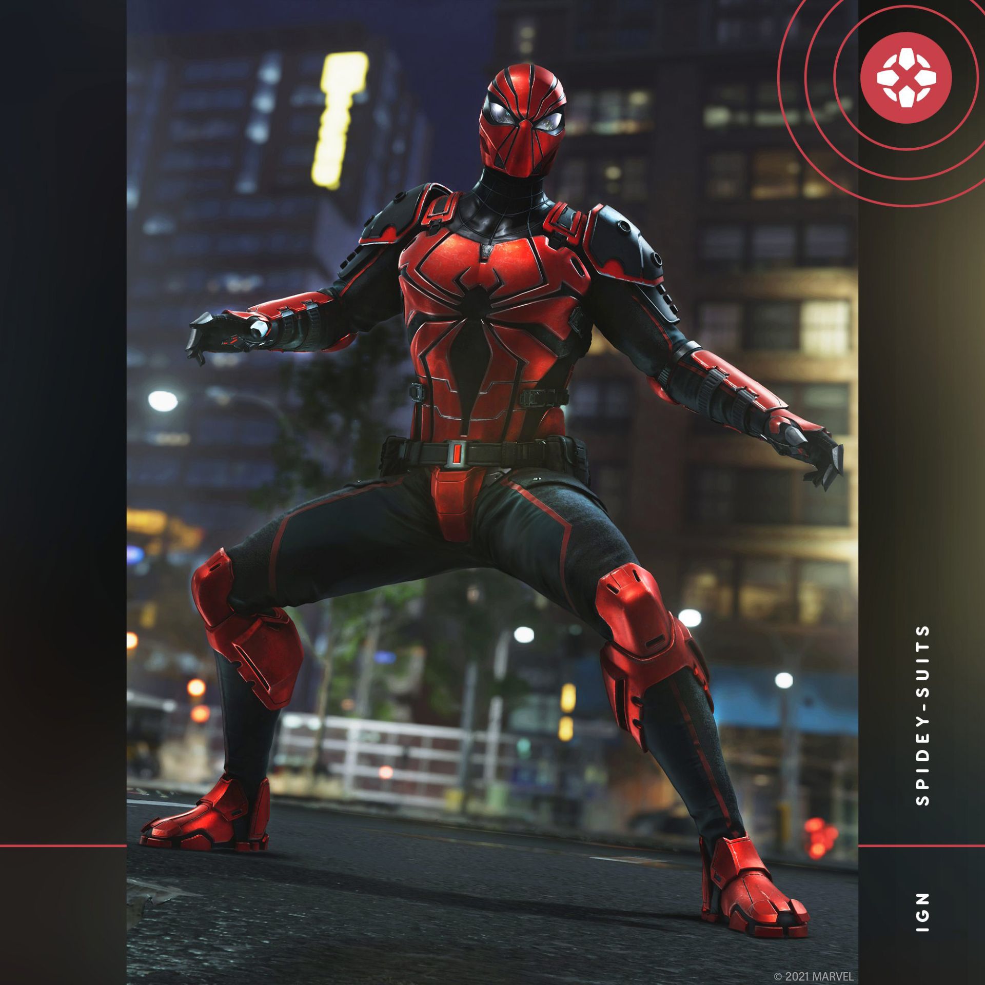 لباس مرد عنکبوتی در بازی Marvel’s Avengers