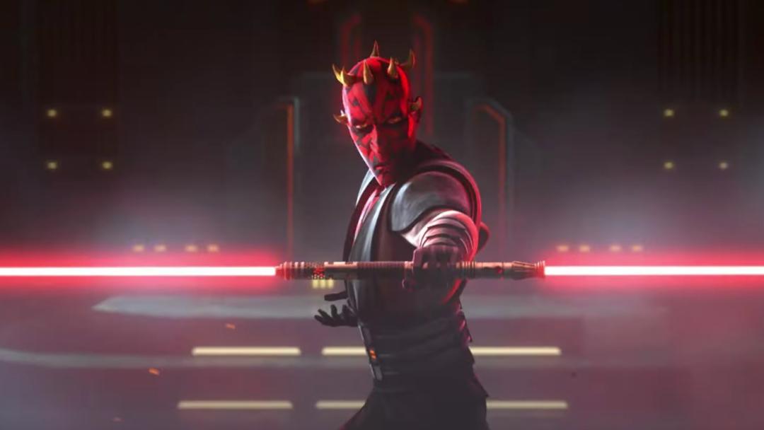 دارث ماول آماده مبارزه با لایت سیبرش با آسوکا در فصل هفتم انیمیشن Star Wars: The Clone Wars می شود
