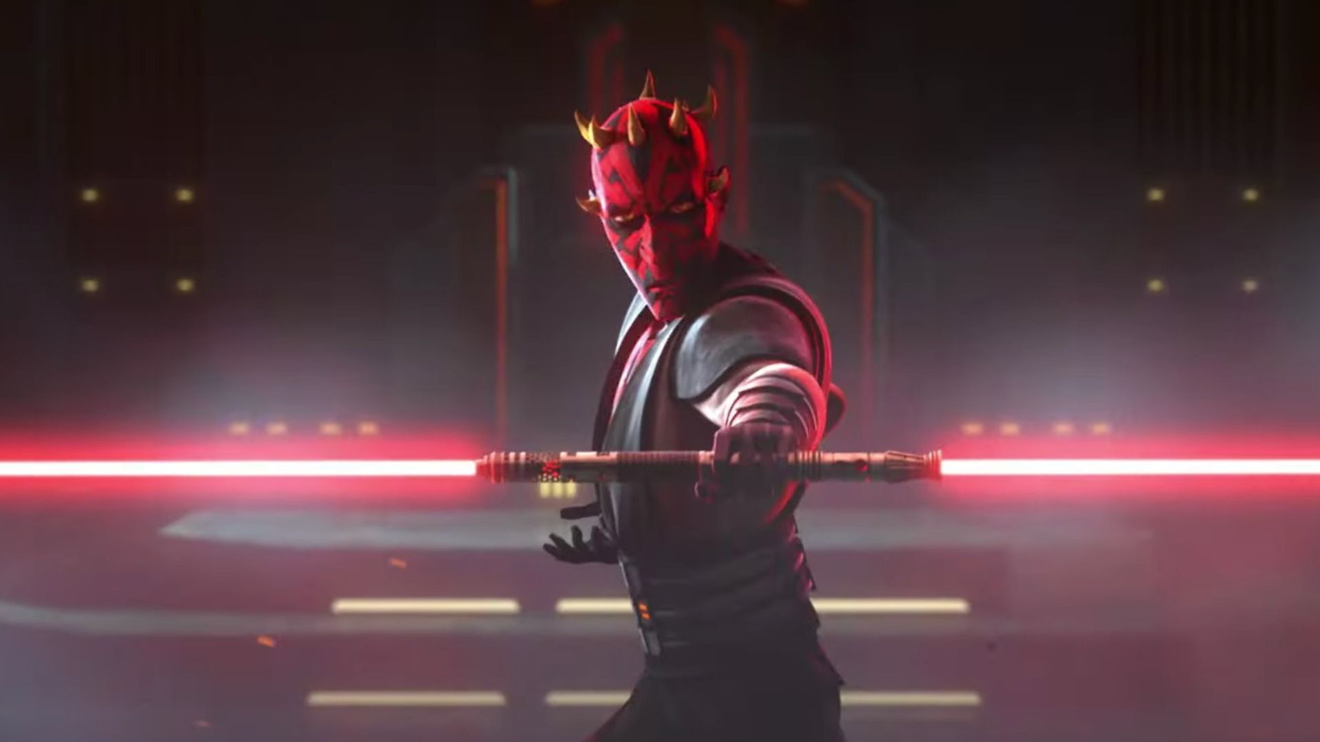 دارث ماول آماده مبارزه با لایت سیبرش با آسوکا در فصل هفتم انیمیشن Star Wars: The Clone Wars می شود