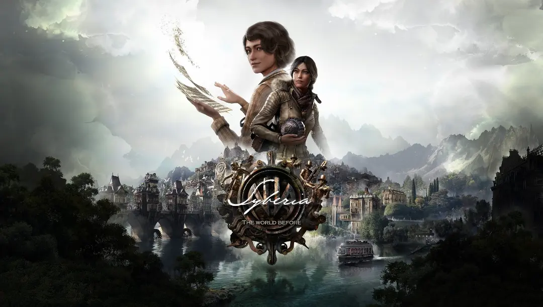 پوستر بازی Syberia: The World Before با حضور دو شخصیت اصلی