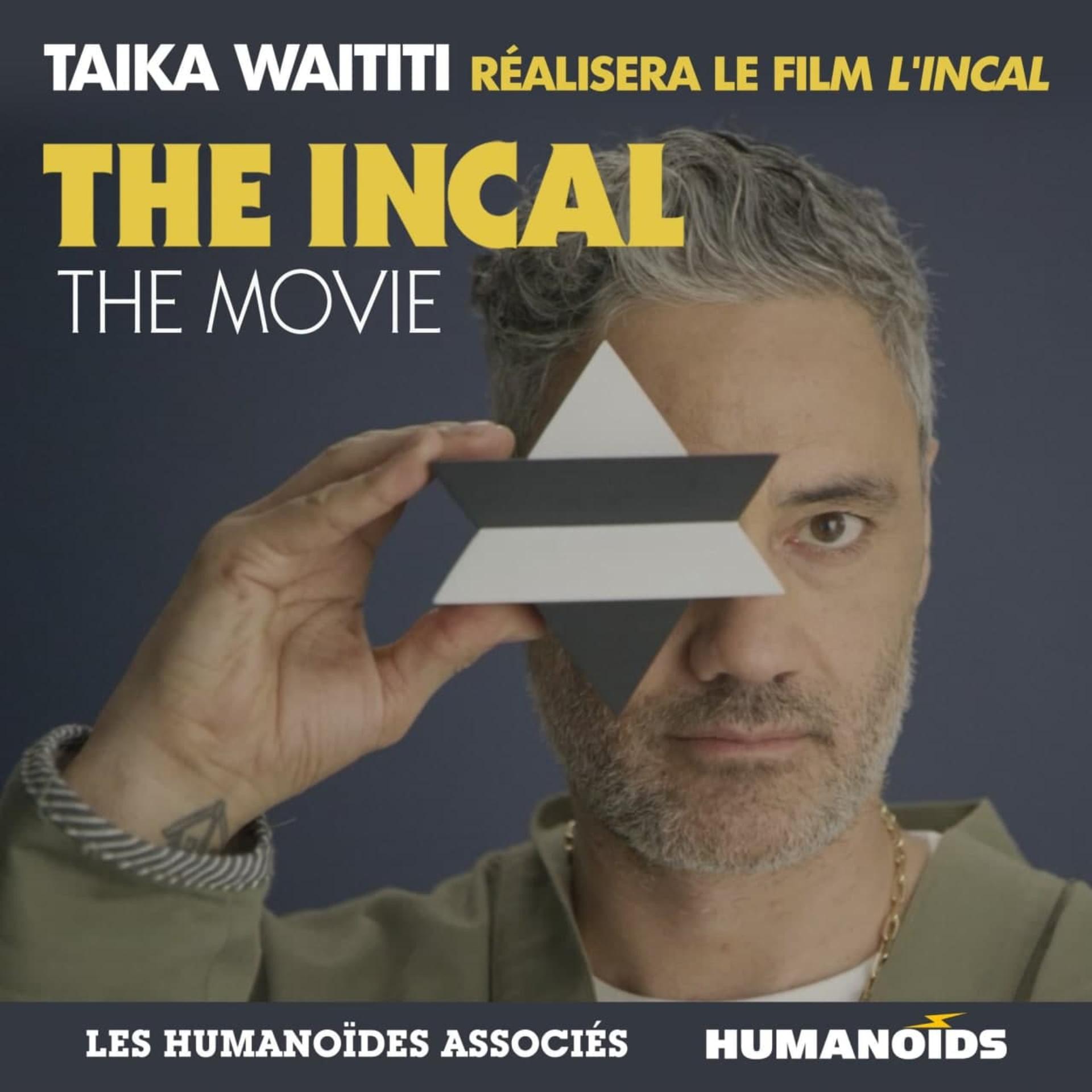 تایکا وایتیتی و لوگو کمیک The Incal