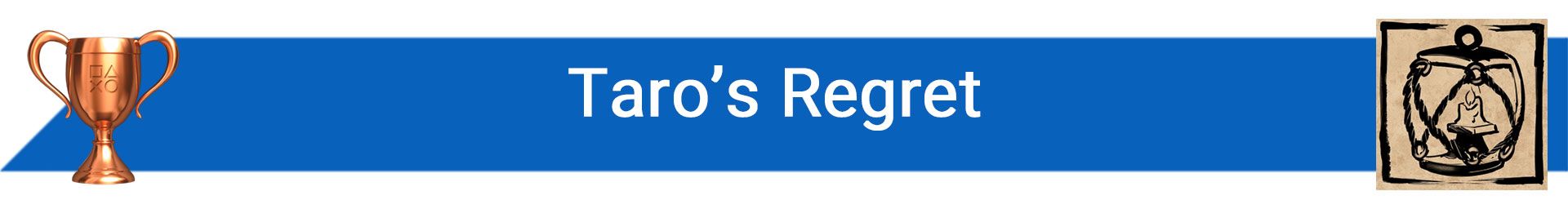 تروفی Taro’s Regret