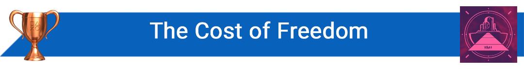 تروفی The Cost of Freedom