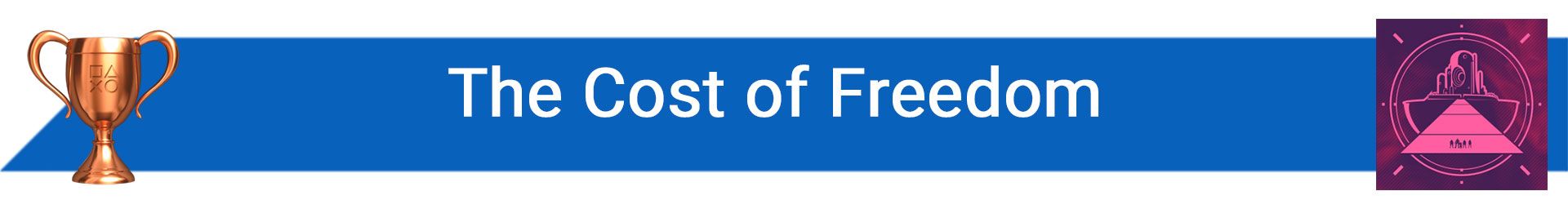 تروفی The Cost of Freedom