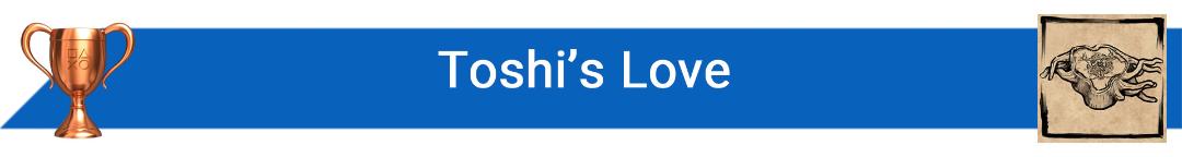 تروفی Toshi’s Love