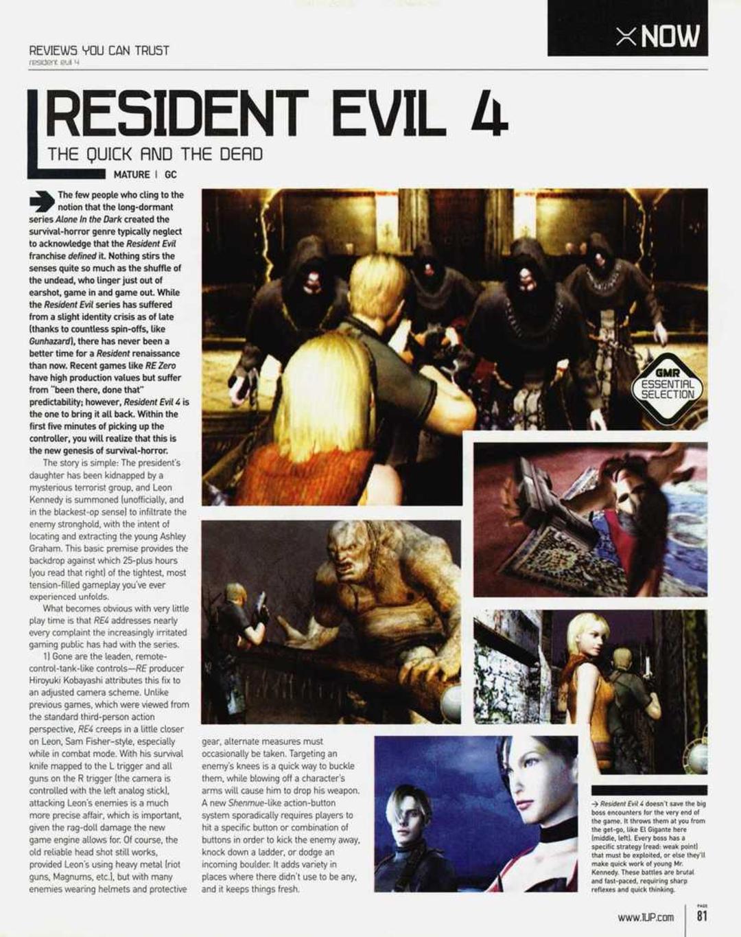 بازی Resident Evil 4 در مجلات