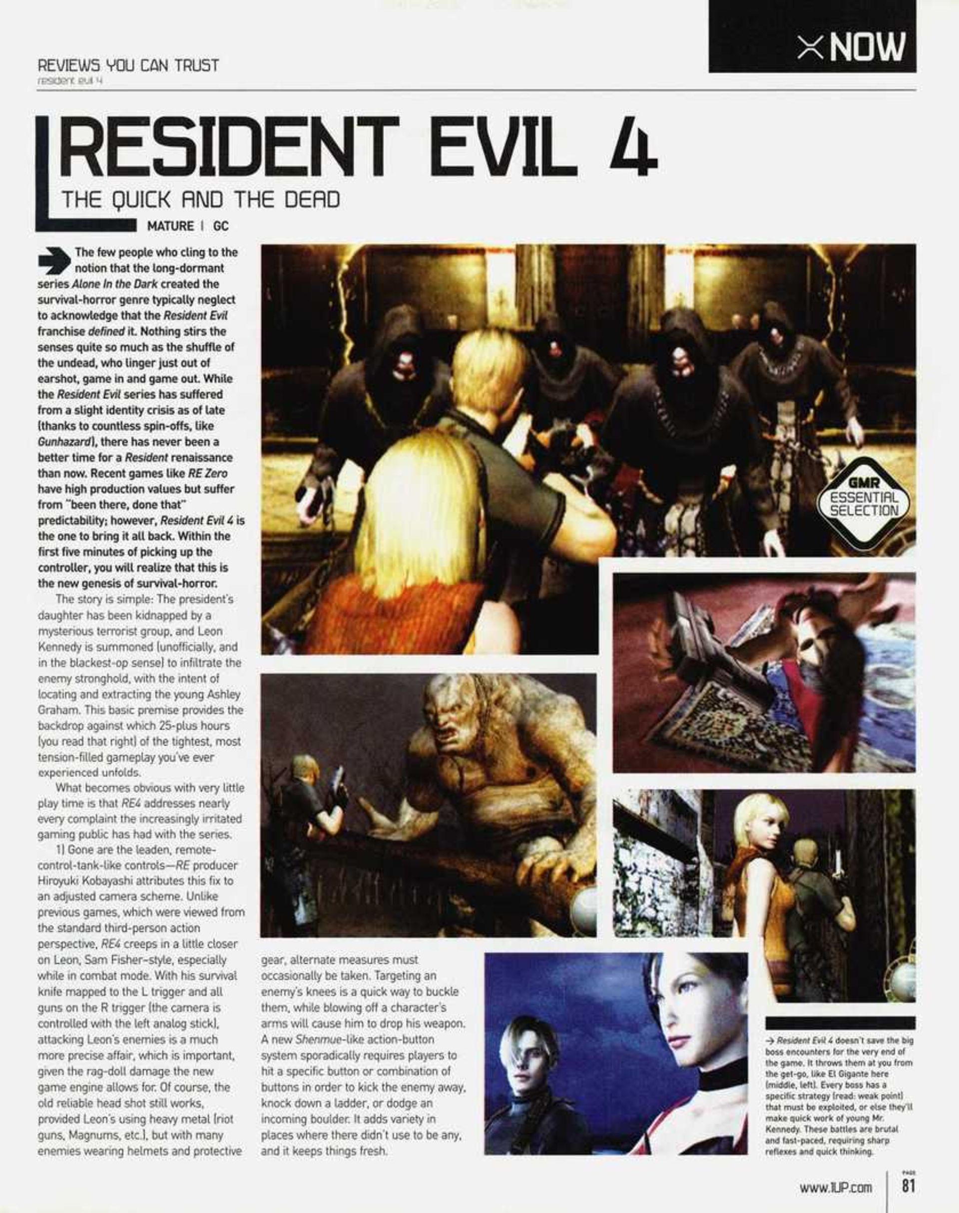 بازی Resident Evil 4 در مجلات