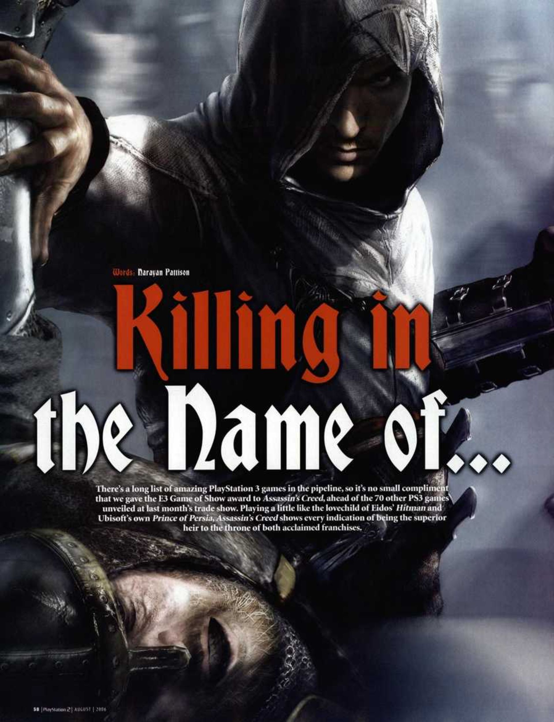 بازی Assassin's Creed در مجلات
