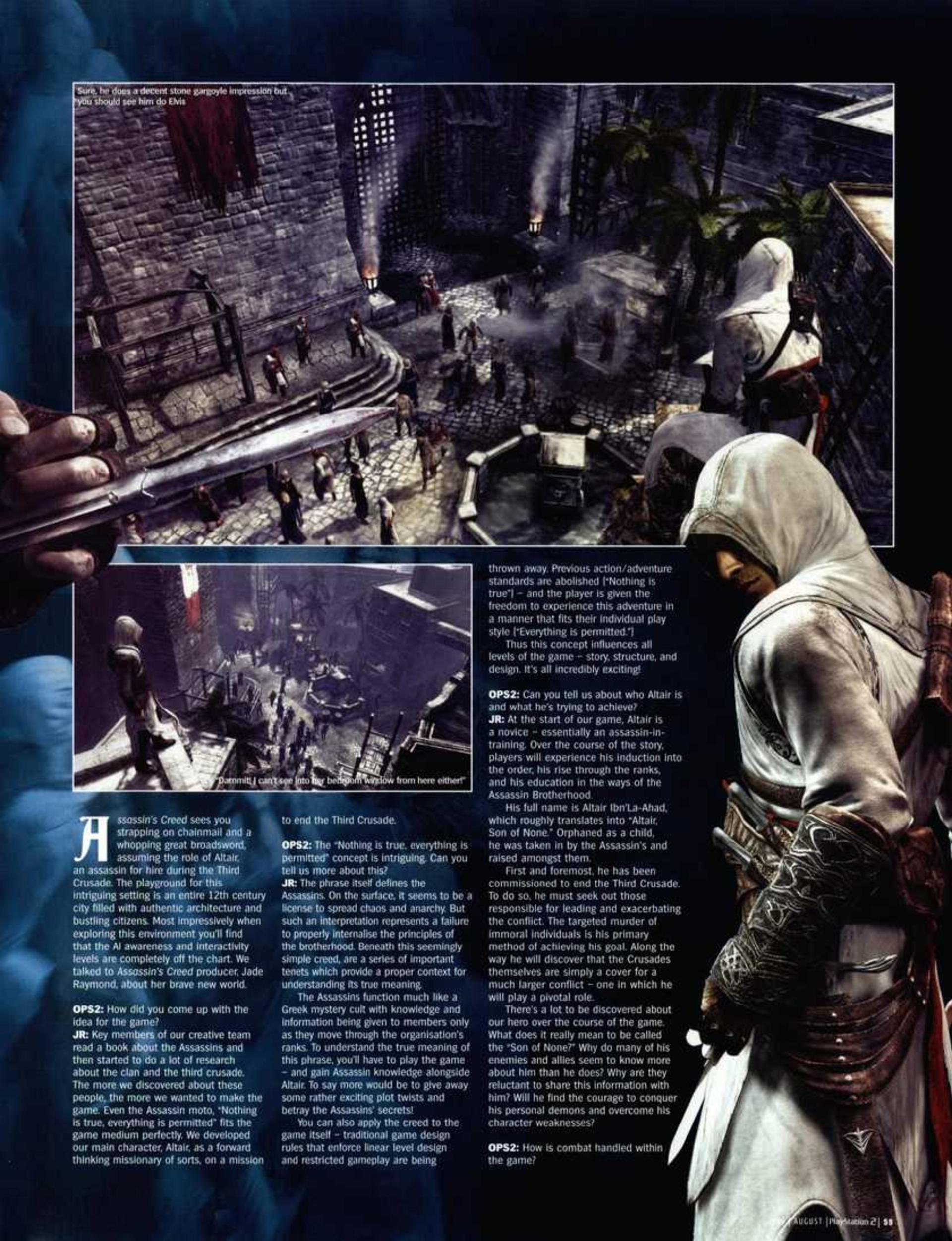 بازی Assassin's Creed در مجلات