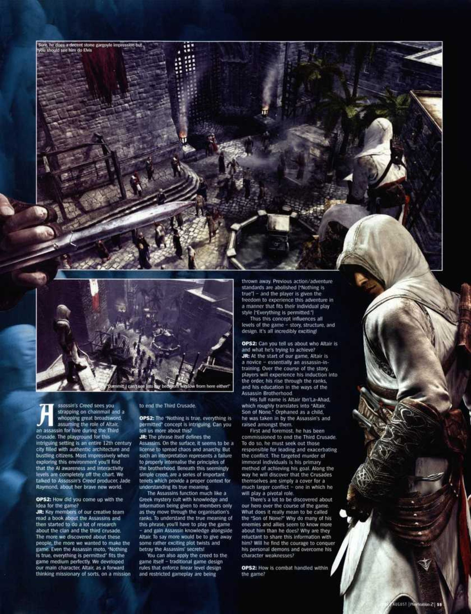 بازی Assassin's Creed در مجلات