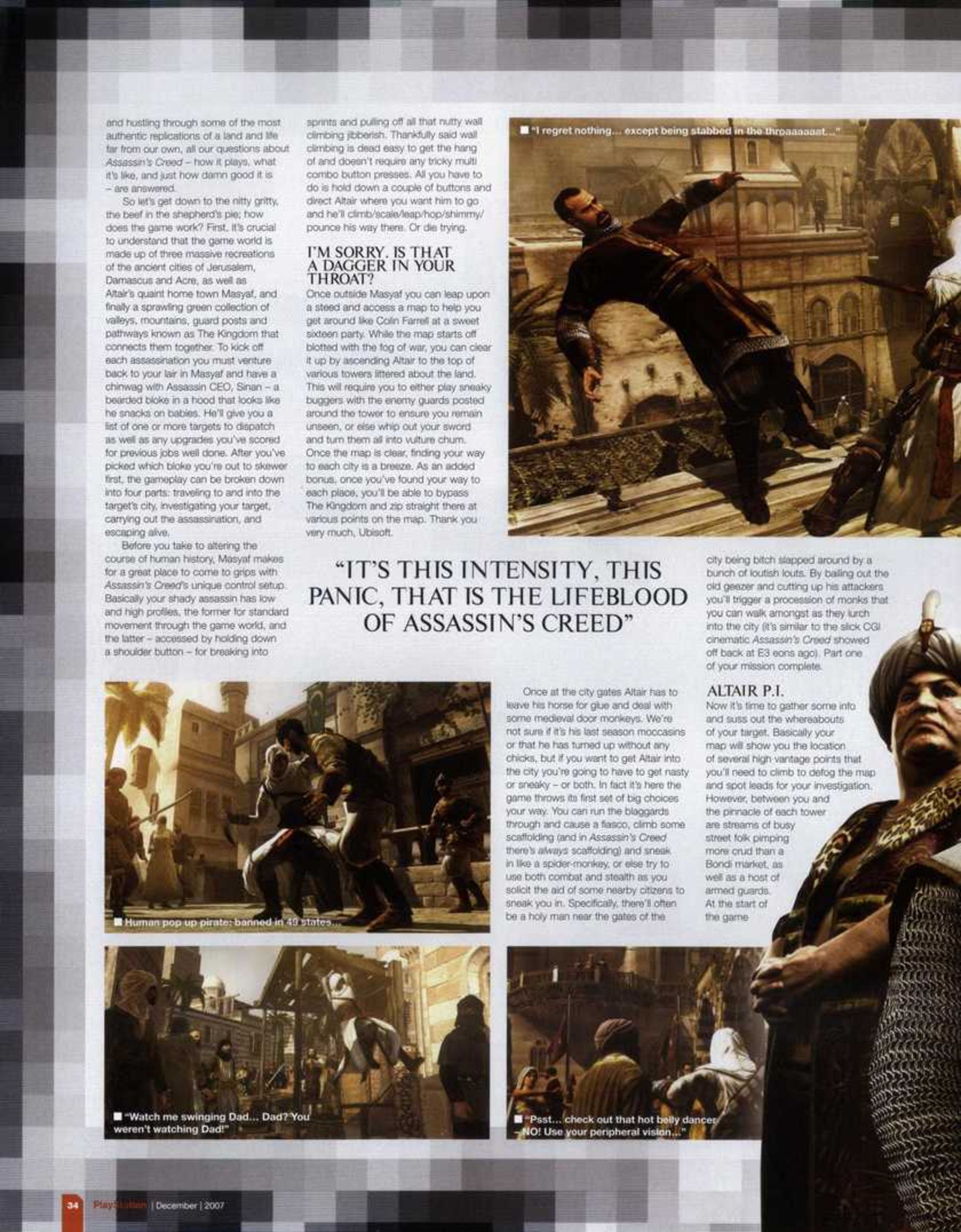 بازی Assassin's Creed در مجلات