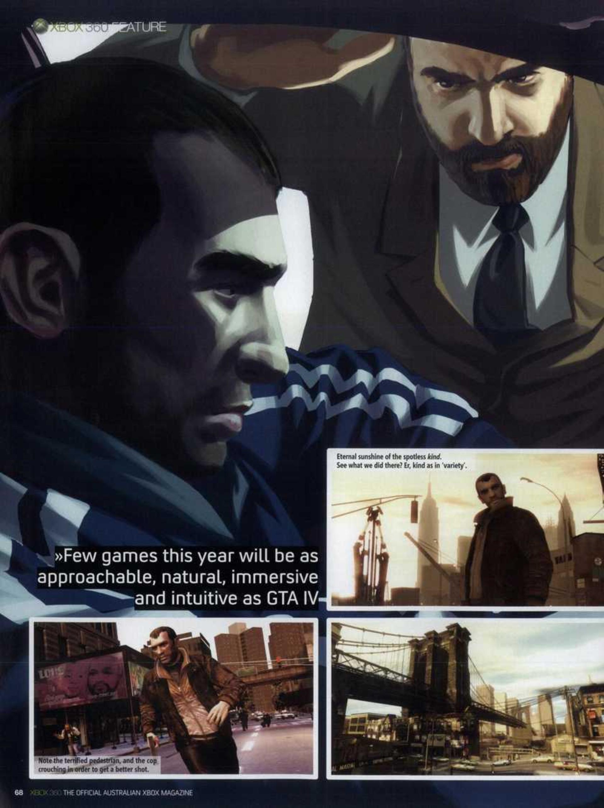 بازی GTA IV در مجلات