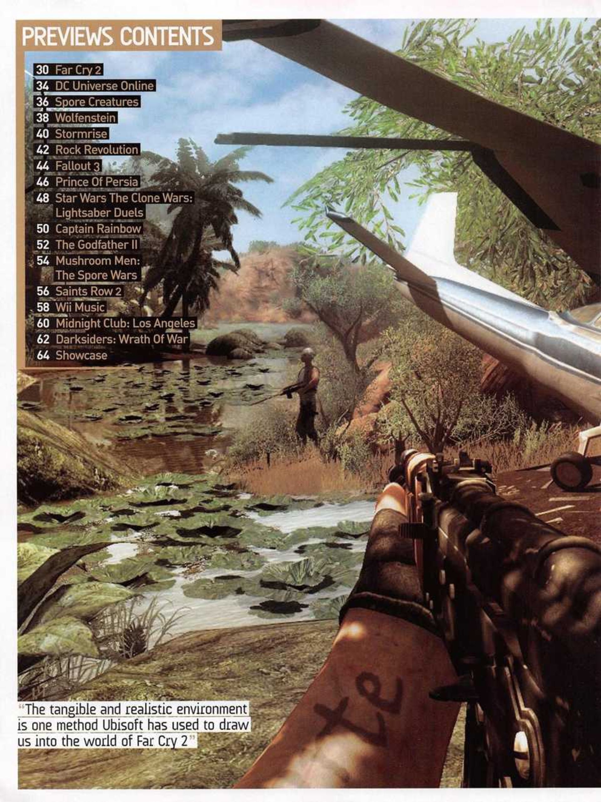 بازی Far Cry 2 در مجلات