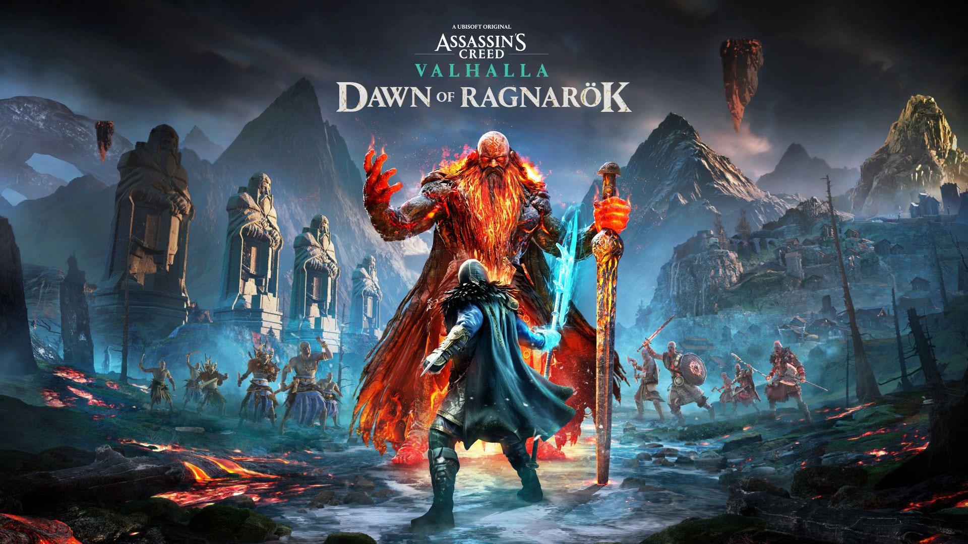 پوستر بازی Assassin's Creed Valhalla Dawn of Ragnarok