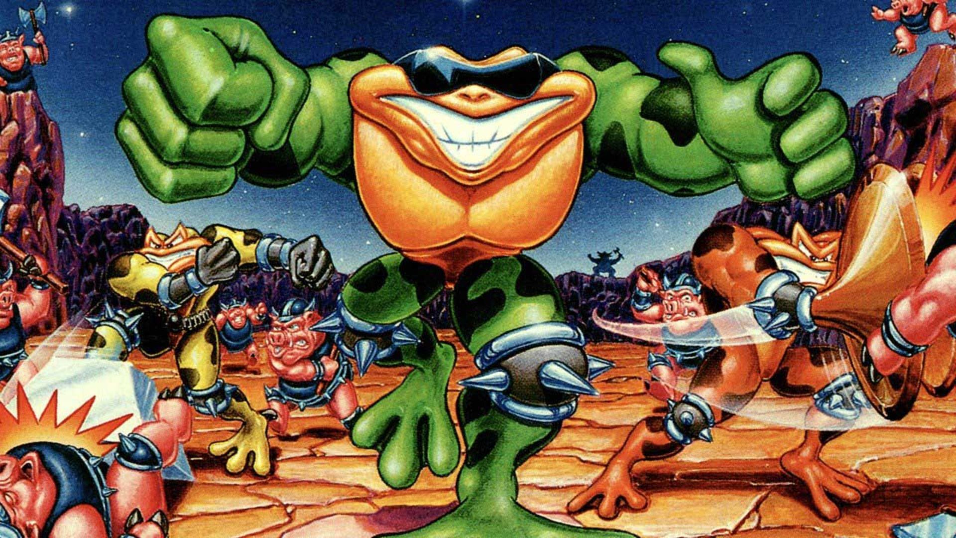 کاراکترهای بازی Battletoads