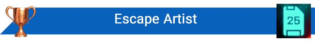 تروفی Escape Artist