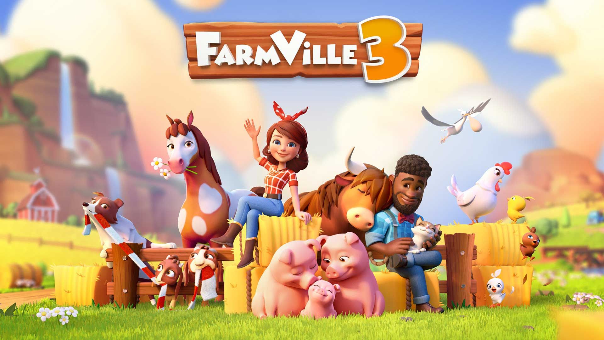 کاور بازی Farm Ville 3