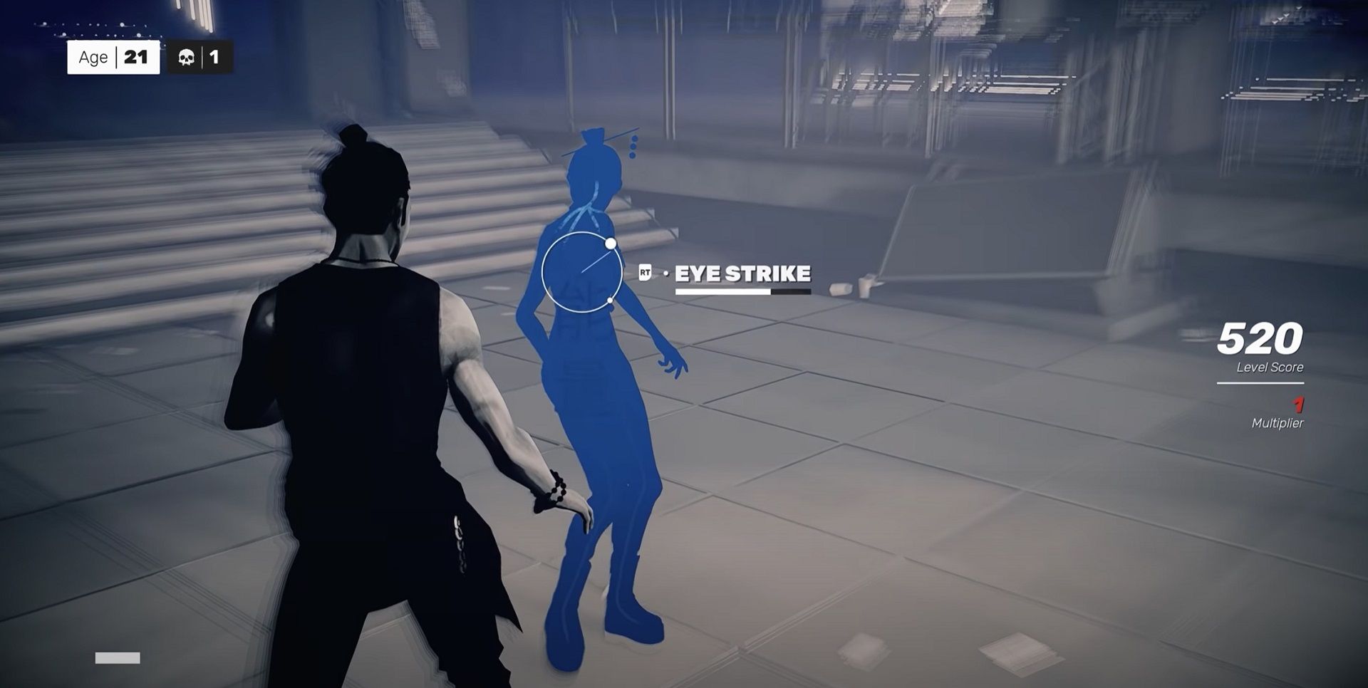 حالت تمرکز در بازی سیفو