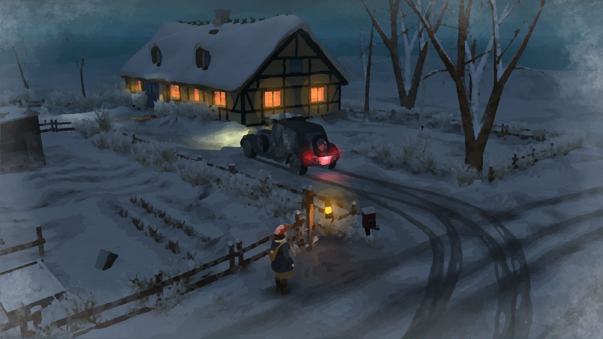 شحصیت اصلی Gerda: A Flame in Winter در گیم‌پلی بازی