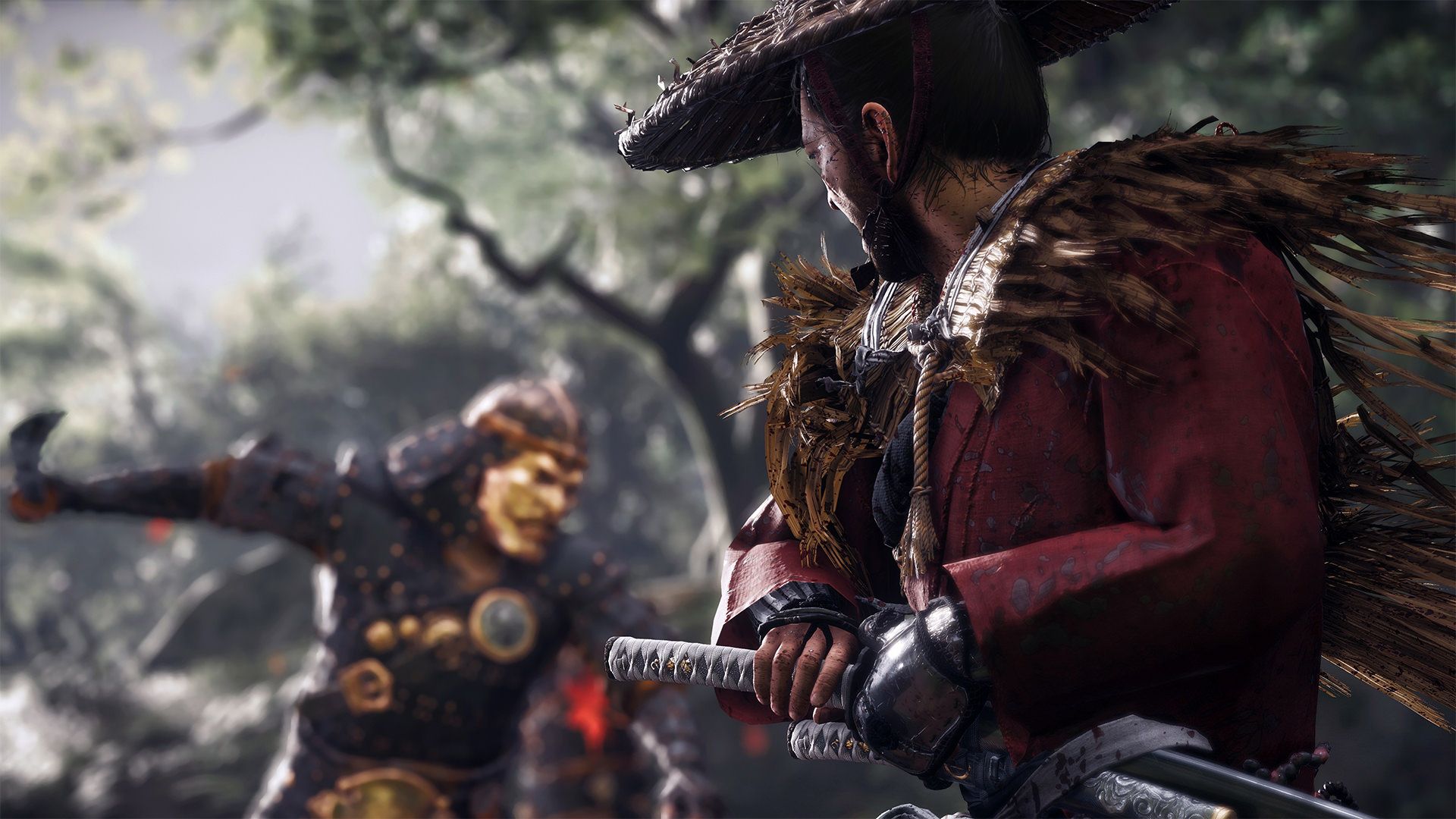 جین ساکای سامورایی در بازی Ghost of Tsushima 