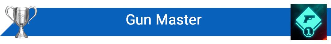 تروفی Gun Master